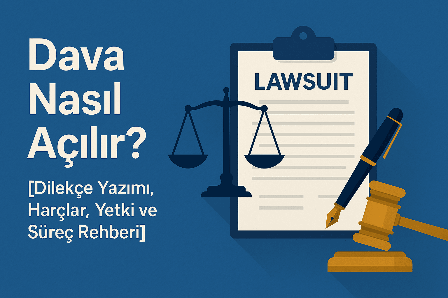 Dava Nasıl Açılır? [Genel Rehber]