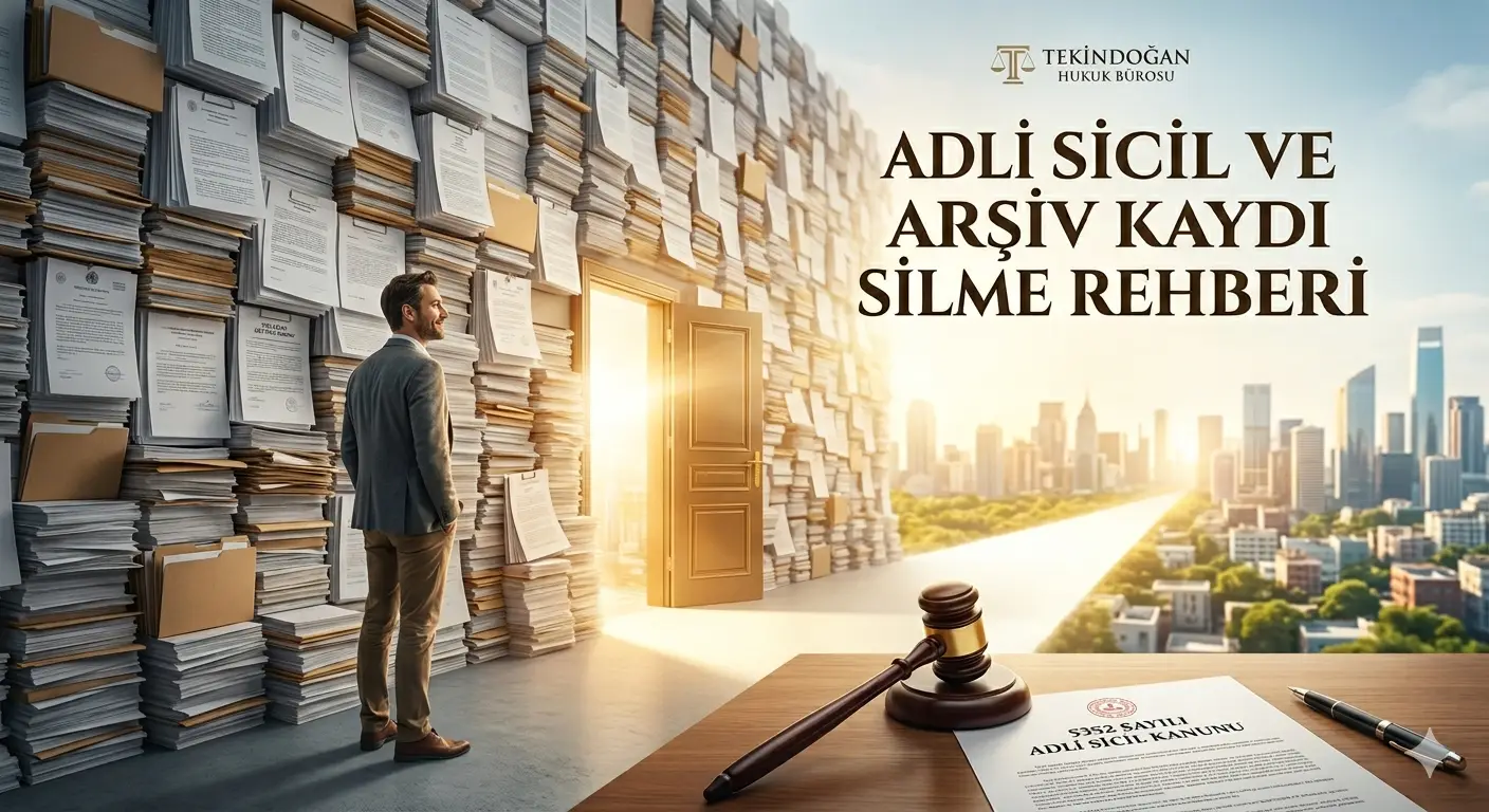 Adli Sicil ve Arşiv Kaydı Silme Rehberi: Sabıka Kaydı Nasıl Temizlenir?